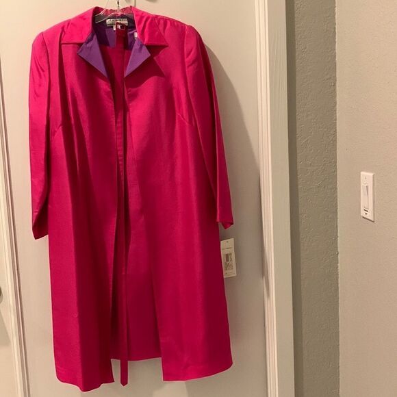 Shomi by miller Shor Woman 100% Silk Suit - Picture 1 of 12